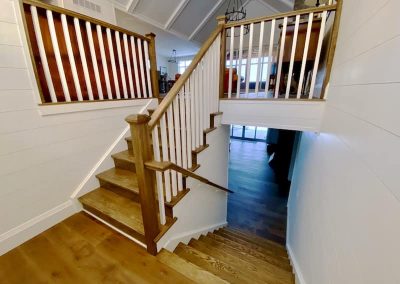 cottage staircase clean